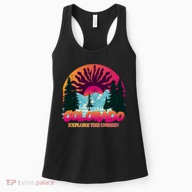Colorado Explore The Unseen Women's Tank Top