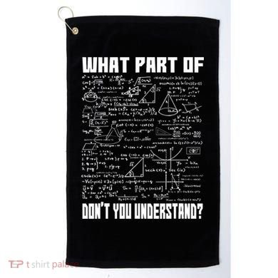 Civil Engineer Gift With An Engineering Funny Motive Golf Towel