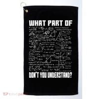 Civil Engineer Gift With An Engineering Funny Motive Golf Towel thumb 0