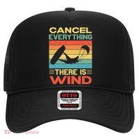 Cancel Everything There Is Wind Kiteboarding Kite Kitesurfer Hat thumb 0