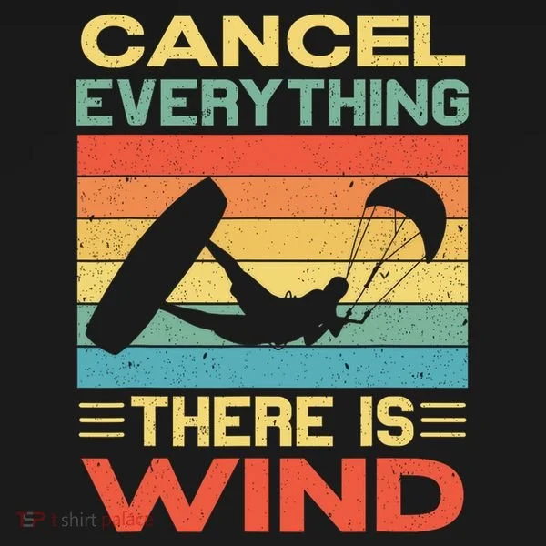 Cancel Everything There Is Wind Kiteboarding Kite Kitesurfer Toddler Hoodie