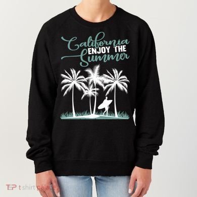 California Enjoy The Summer Surf Women's Sweatshirt