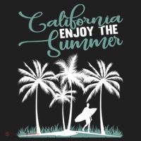California Enjoy The Summer Surf Women's Sweatshirt thumb 2