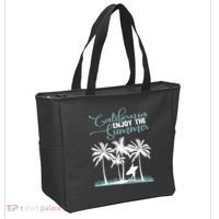 California Enjoy The Summer Surf Tote Bag thumb 2