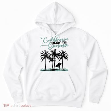 California Enjoy The Summer Surf Hoodie