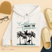California Enjoy The Summer Surf Hoodie thumb 4