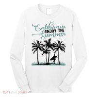 California Enjoy The Summer Surf Long Sleeve Shirt thumb 0
