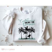 California Enjoy The Summer Surf Sweatshirt thumb 2