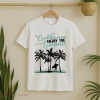 California Enjoy The Summer Surf T-Shirt thumb 2