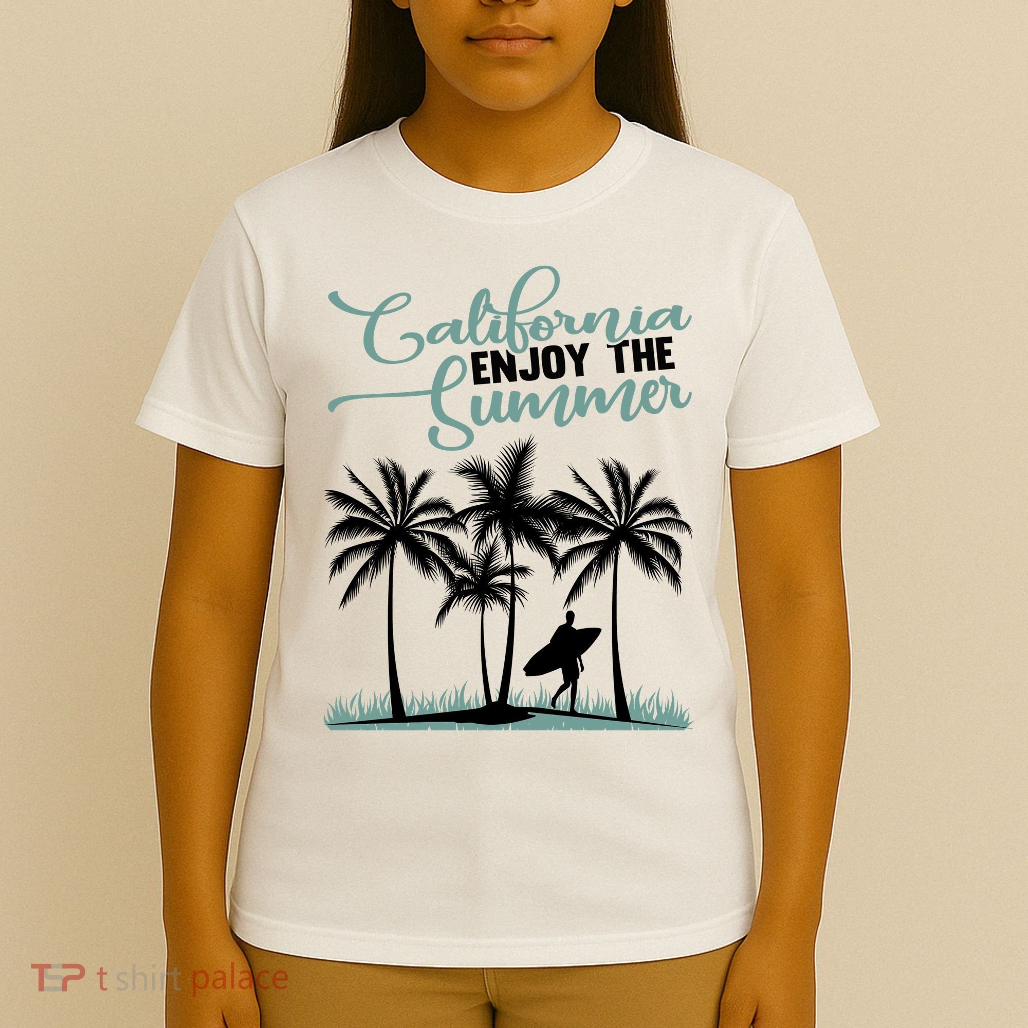 California Enjoy The Summer Surf T-Shirt