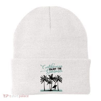 California Enjoy The Summer Surf Beanie