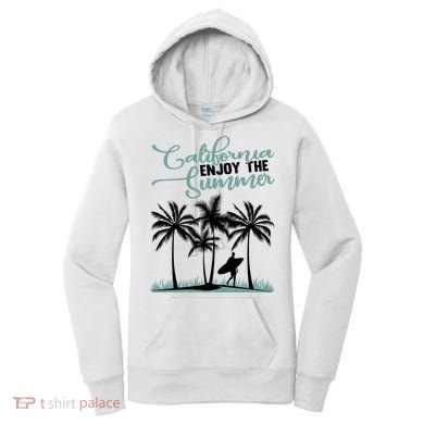California Enjoy The Summer Surf Women's Hoodie