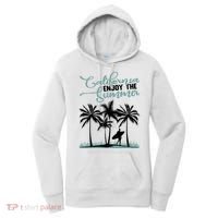 California Enjoy The Summer Surf Women's Hoodie thumb 0