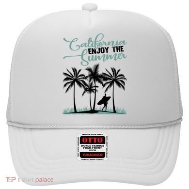 California Enjoy The Summer Surf Hat