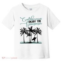 California Enjoy The Summer Surf Toddler T-Shirt thumb 0