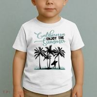 California Enjoy The Summer Surf Toddler T-Shirt thumb 2