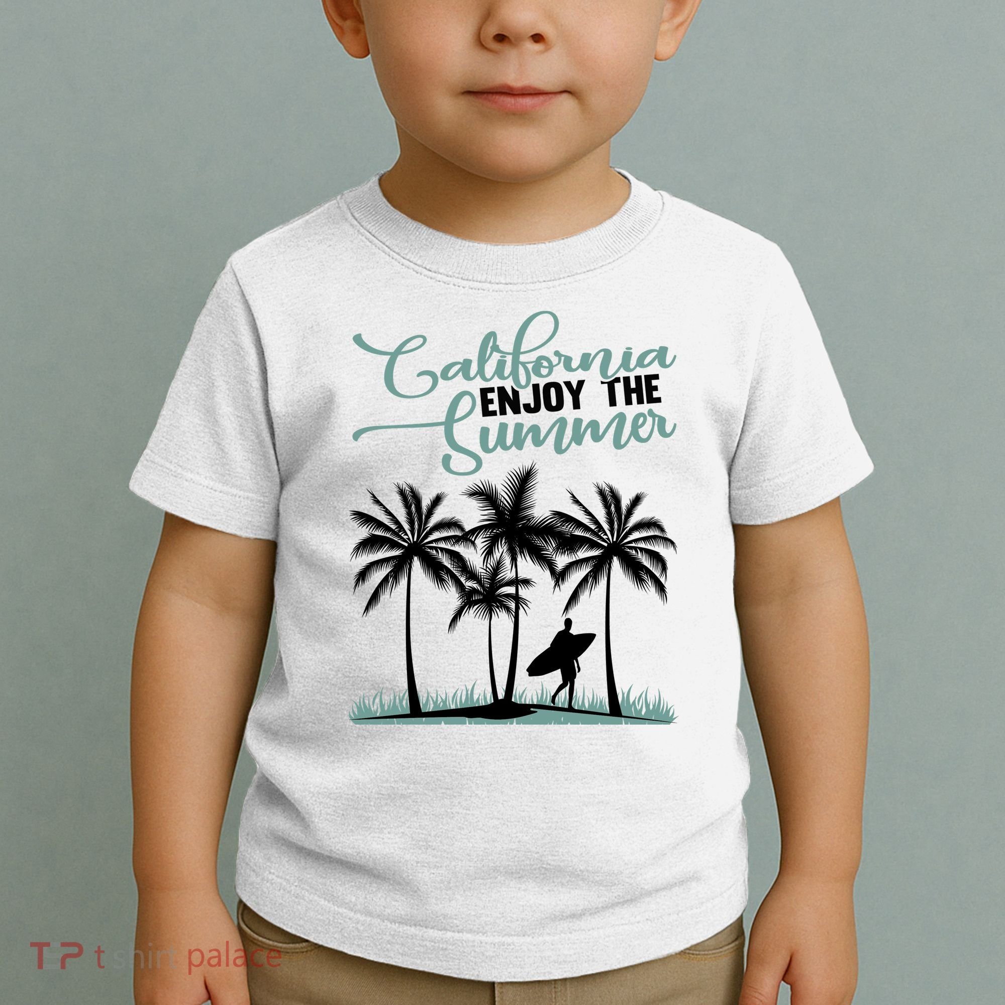 California Enjoy The Summer Surf Toddler T-Shirt
