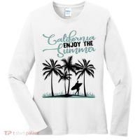 California Enjoy The Summer Surf Women's Long Sleeve Shirt thumb 0