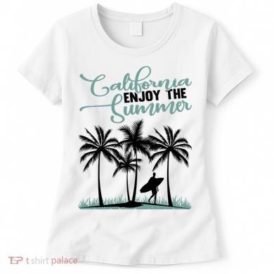 California Enjoy The Summer Surf Women's T-Shirt