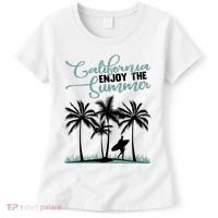 California Enjoy The Summer Surf Women's T-Shirt thumb 0