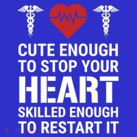 Cute Enough To Stop Your Heart Skilled Medical Doctor Nurse Meaningful Gift Women's Tank Top thumb 5