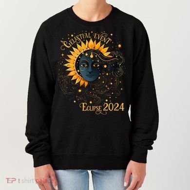 Celestial Event Total Solar Eclipse Women's Sweatshirt