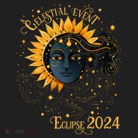 Celestial Event Total Solar Eclipse Women's Sweatshirt thumb 2
