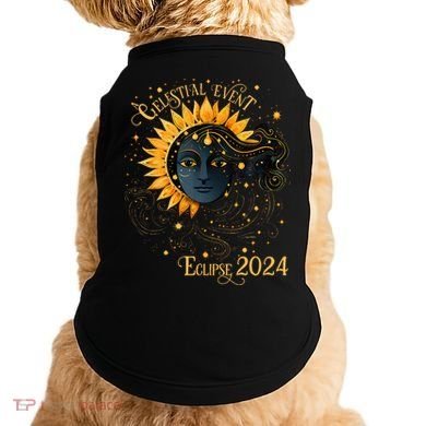 Celestial Event Total Solar Eclipse Doggie Tank