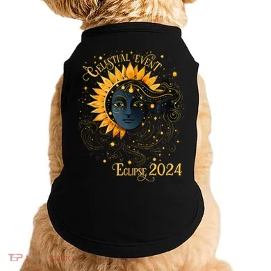 Celestial Event Total Solar Eclipse Doggie Tank