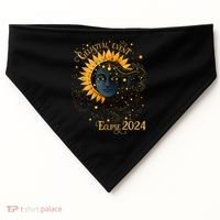 Celestial Event Total Solar Eclipse USA-Made Doggie Bandana thumb 0