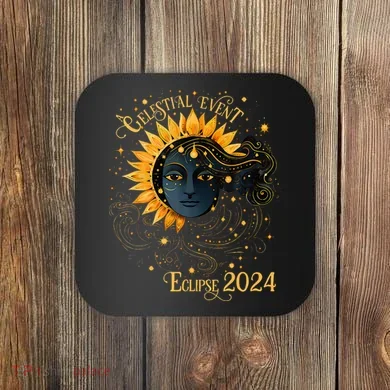 Celestial Event Total Solar Eclipse Coaster