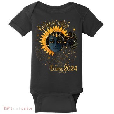 Celestial Event Total Solar Eclipse Baby Bodysuit