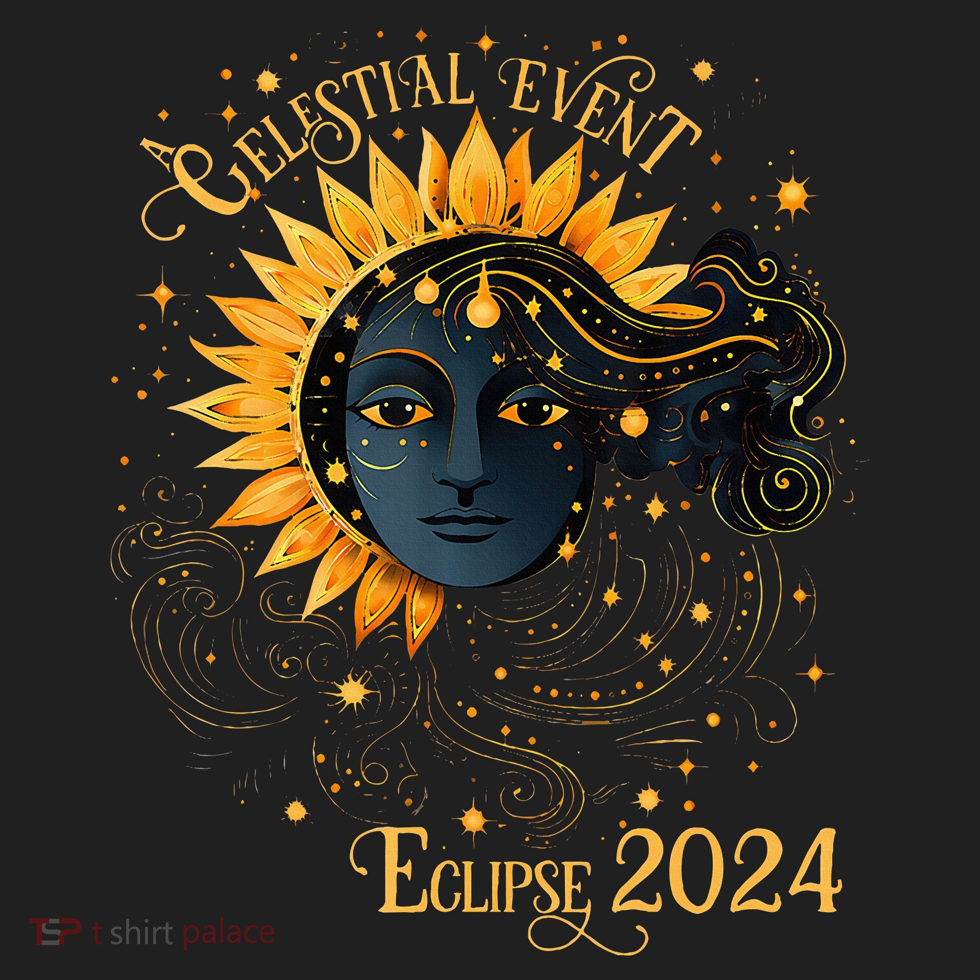 Celestial Event Total Solar Eclipse Hat