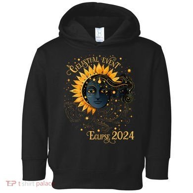 Celestial Event Total Solar Eclipse Toddler Hoodie