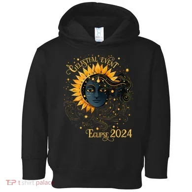 Celestial Event Total Solar Eclipse Toddler Hoodie
