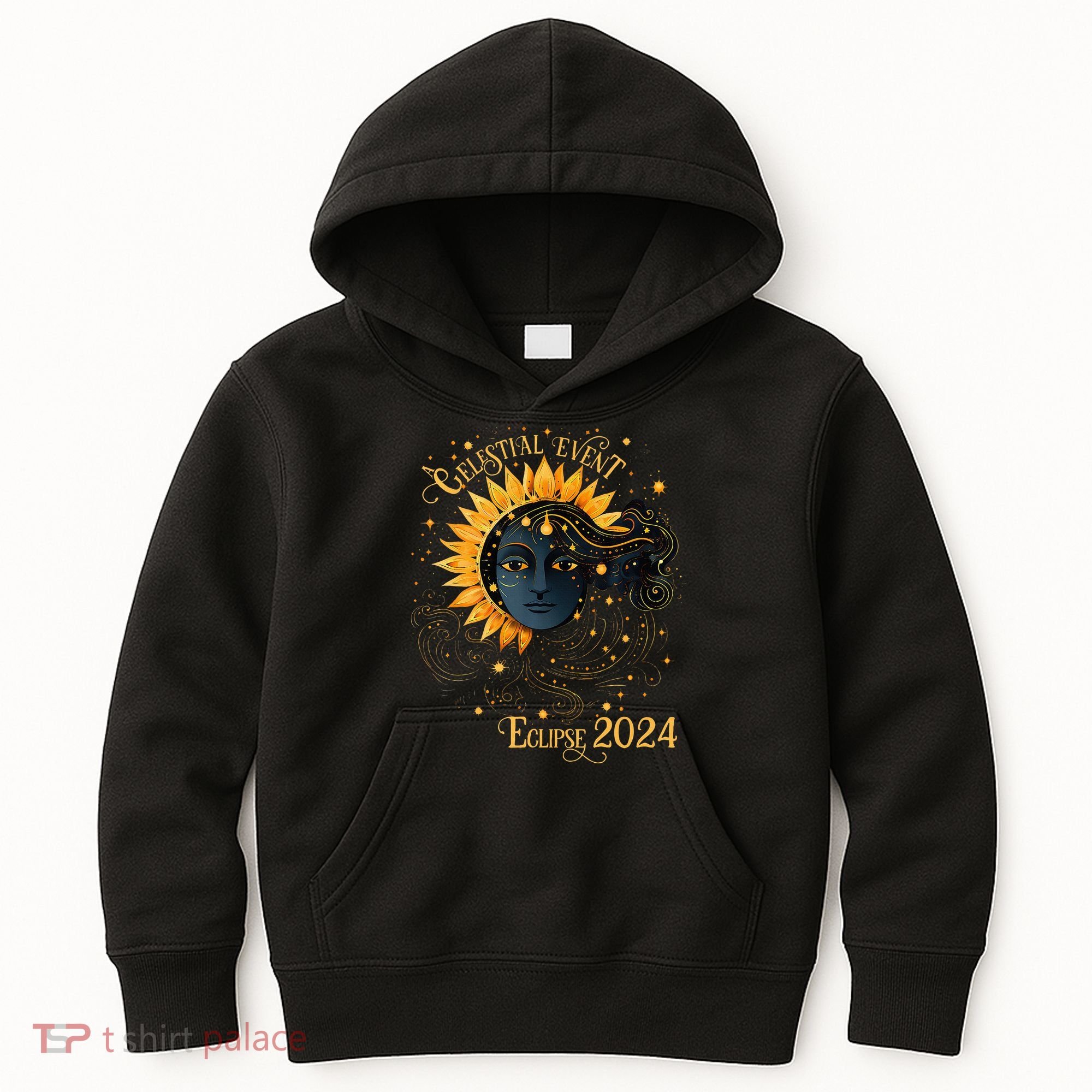 Celestial Event Total Solar Eclipse Kids Hoodie