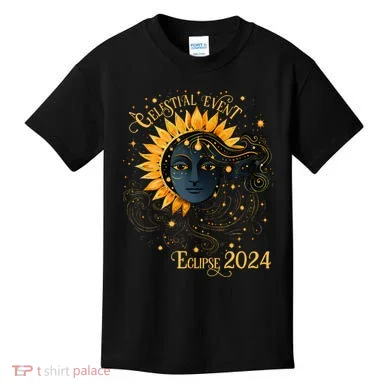 Celestial Event Total Solar Eclipse Kids T-Shirt