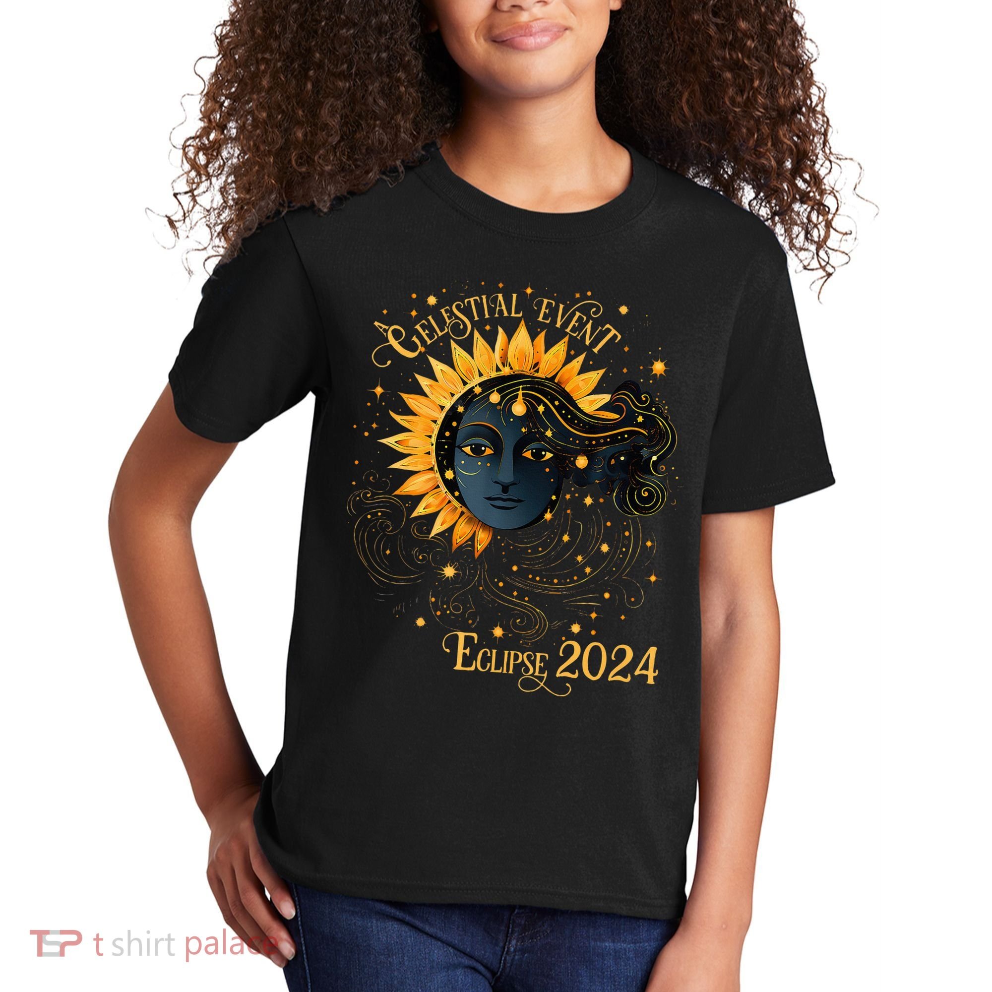 Celestial Event Total Solar Eclipse Kids T-Shirt
