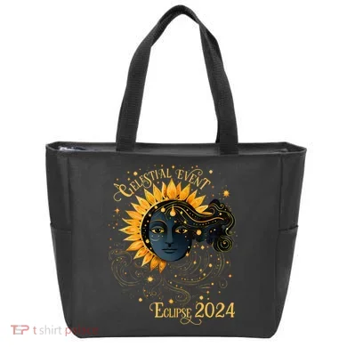 Celestial Event Total Solar Eclipse Tote Bag