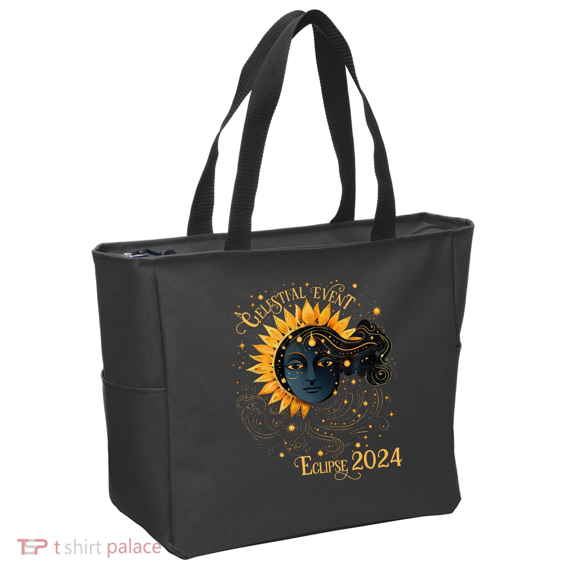 Celestial Event Total Solar Eclipse Tote Bag