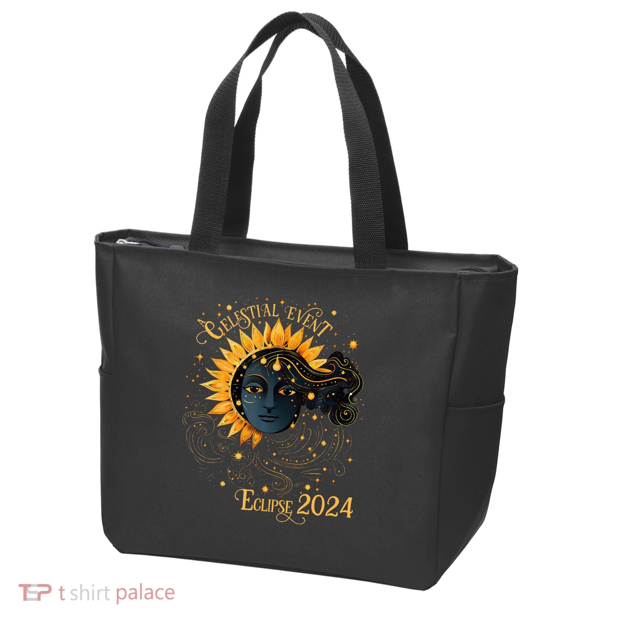 Celestial Event Total Solar Eclipse Tote Bag