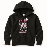 Cute Enough To Stop Your Heart Skilled Enough To Restart It Kids Hoodie thumb 0
