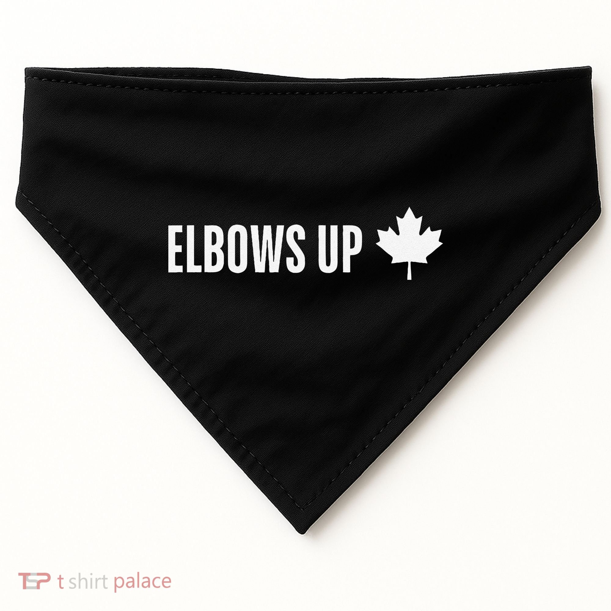 Canadian Elbows Up 2025 Canada Reacts USA-Made Doggie Bandana