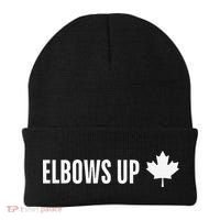 Canadian Elbows Up 2025 Canada Reacts Beanie thumb 0
