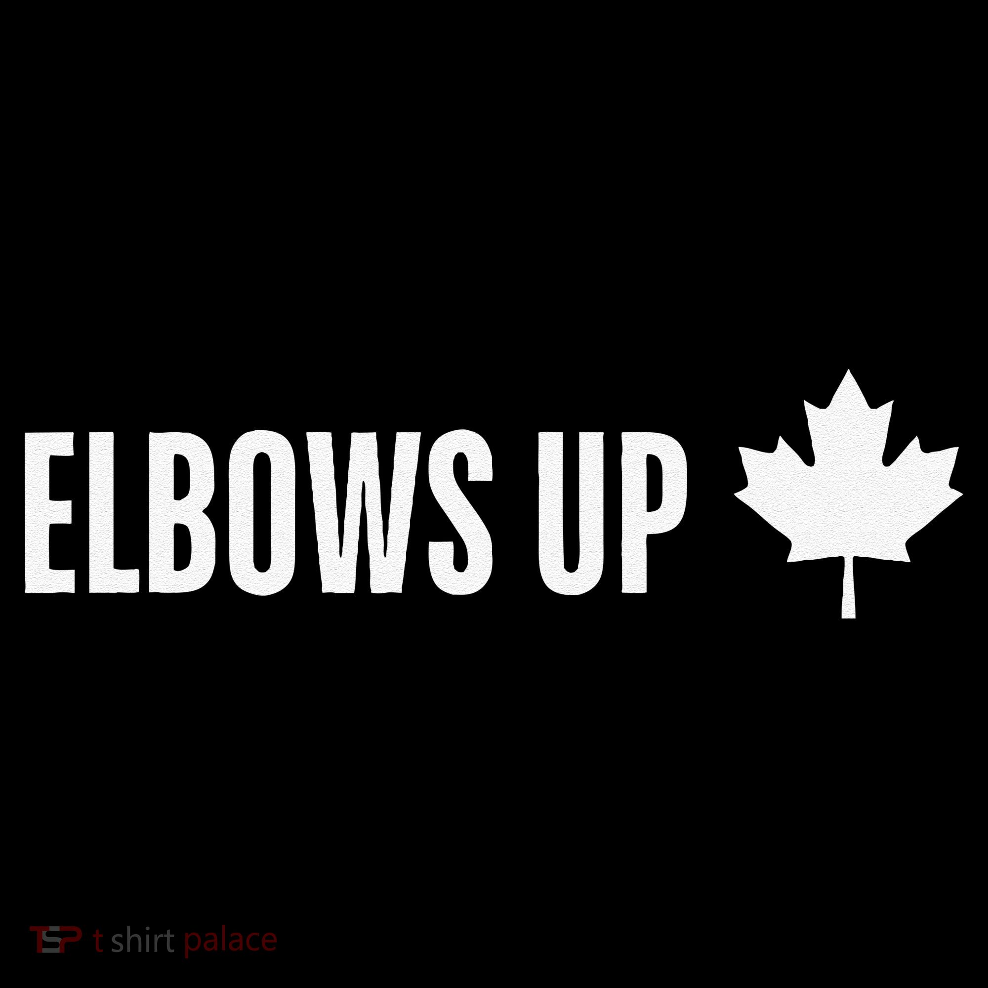 Canadian Elbows Up 2025 Canada Reacts Women's Hoodie