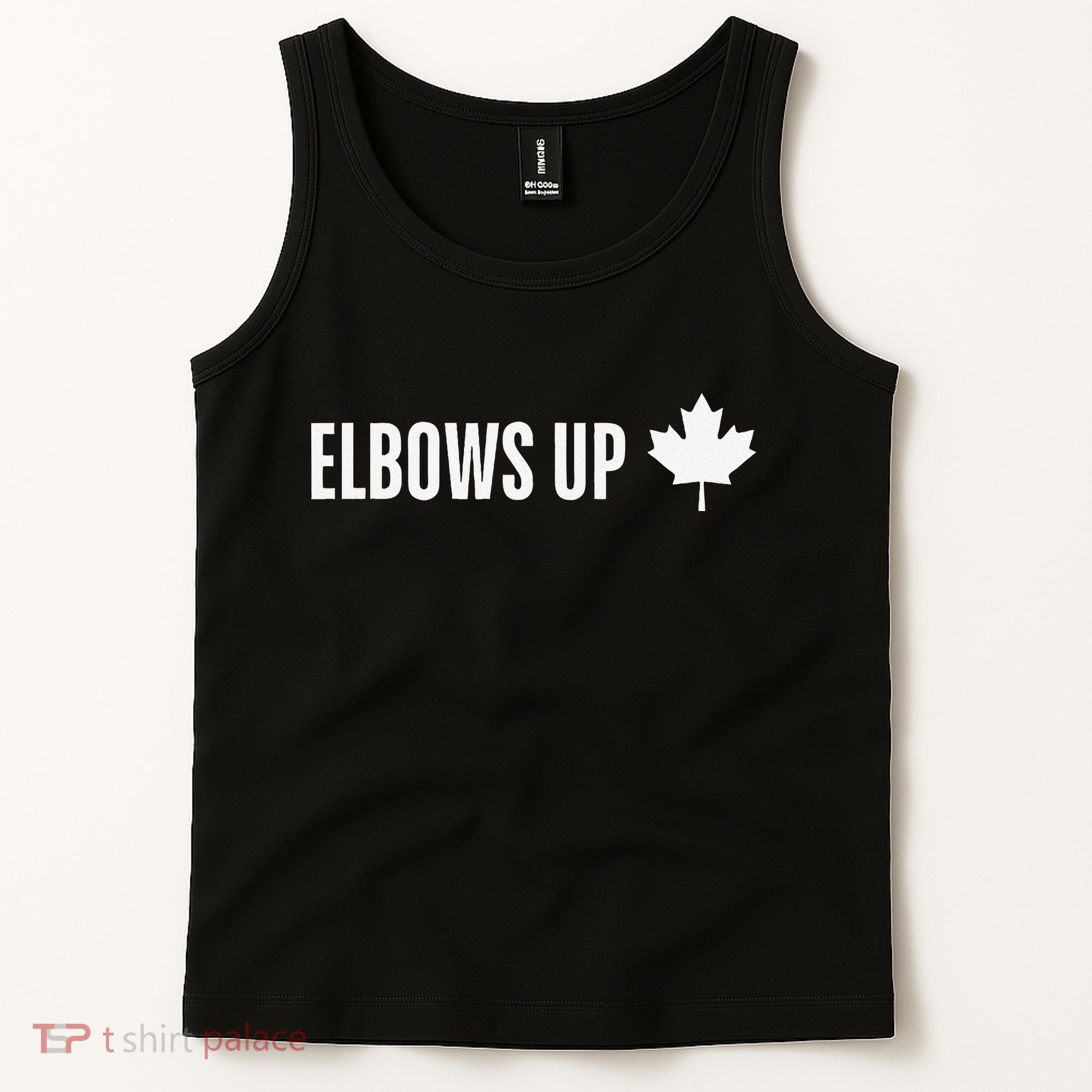 Canadian Elbows Up 2025 Canada Reacts Tank Top