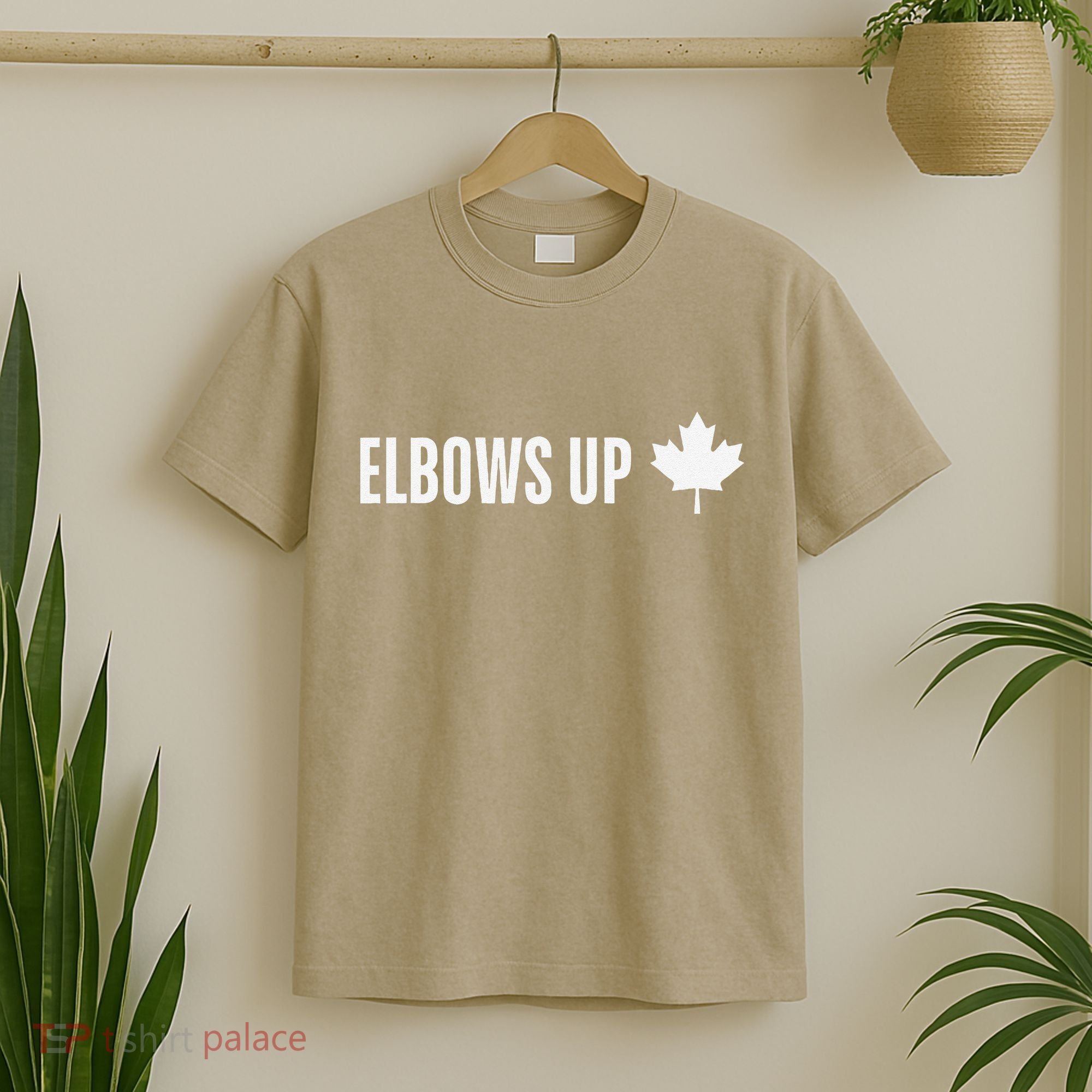 Canadian Elbows Up 2025 Canada Reacts T-Shirt