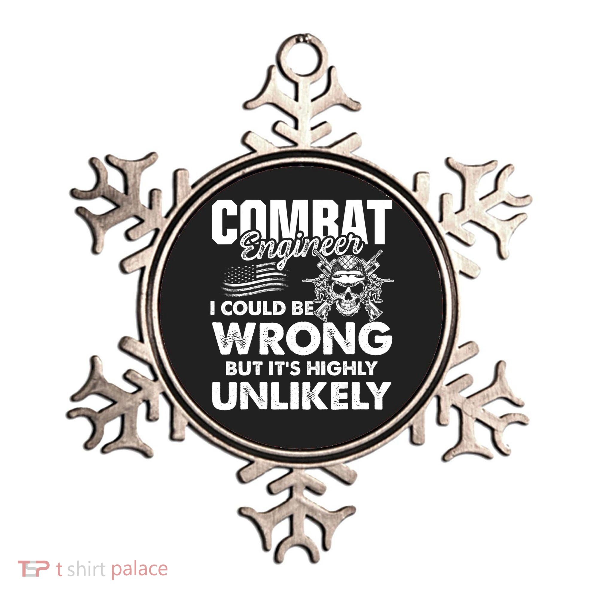 Combat Engineer Usa Military Sapper Ornament