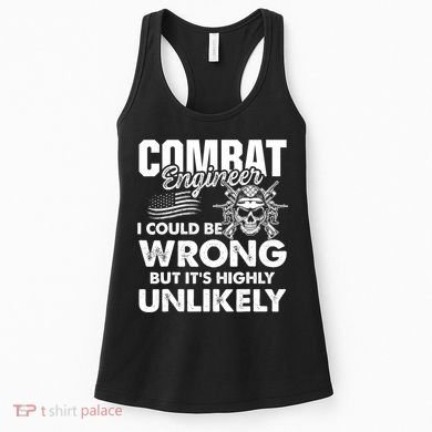 Combat Engineer Usa Military Sapper Women's Tank Top