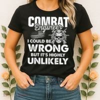 Combat Engineer Usa Military Sapper Women's T-Shirt thumb 2